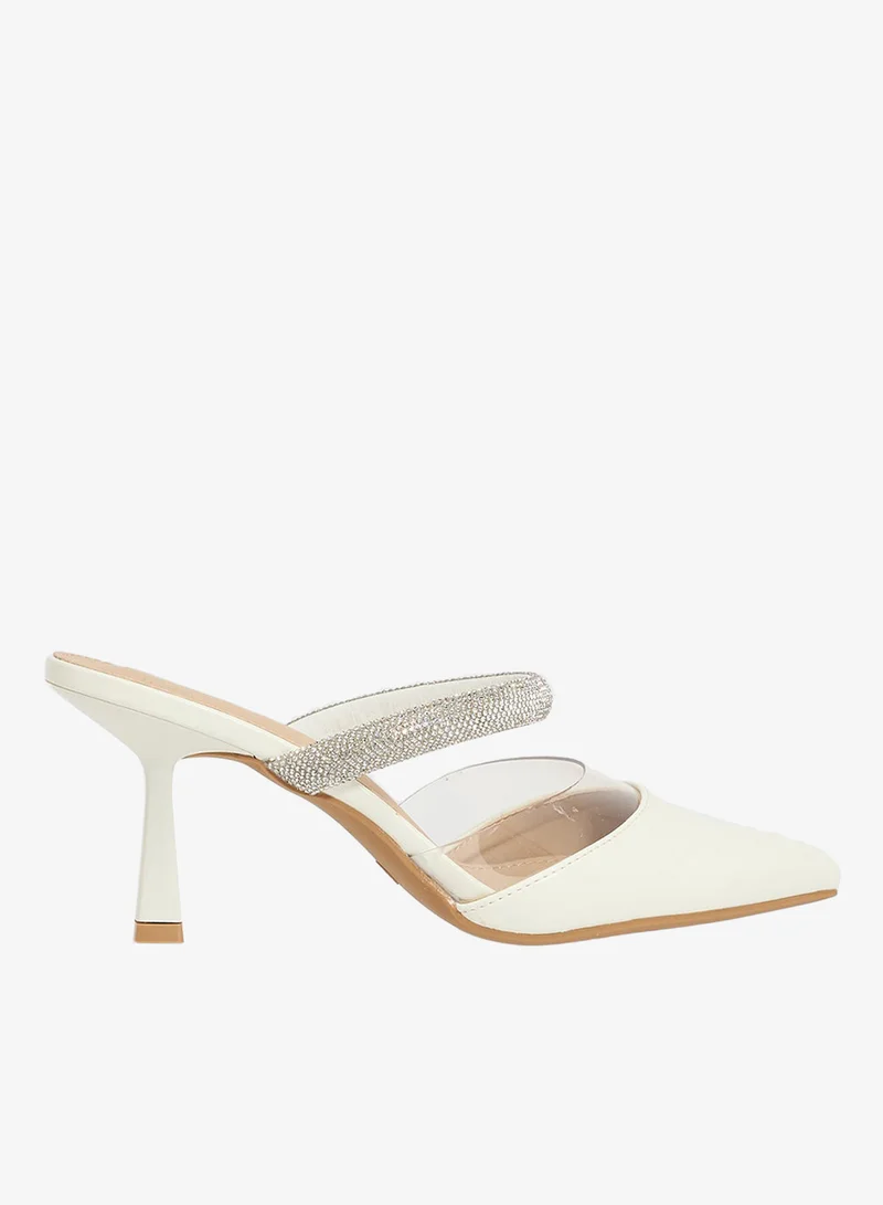 ايلا حذاء بكعب ديامانتي