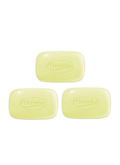 DERMISA Brightening Bar With 3 Natural Botanical Extracts No Parabens No Sulfates 3 Oz Pack Of 3  - Image 2