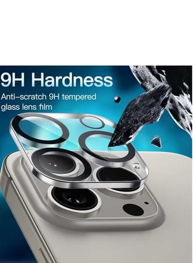 iPhone 13 Pro Max / 13 Pro Back Camera Protector Cover Made of Anti-Scratch Tempered Glass. - Image 4