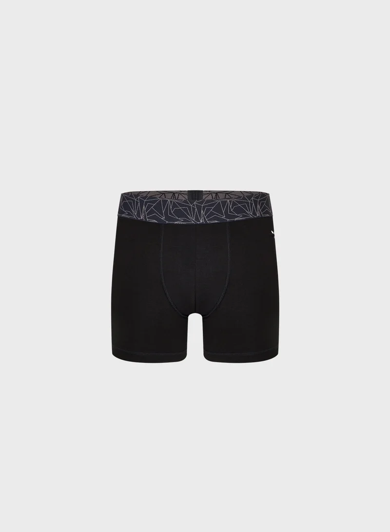 SQUATWOLF 5” Cotton  Boxer Trunk
3Pk
