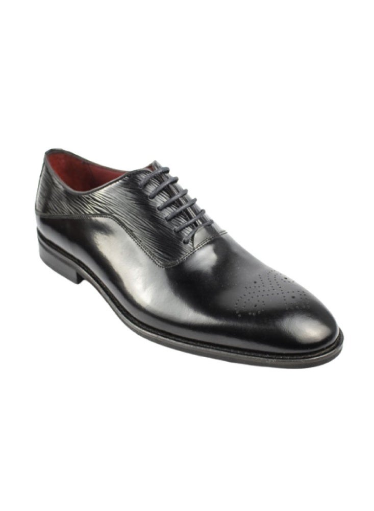 Levent Classic Genuine Leather 
Lace Up Shoes - Image 1