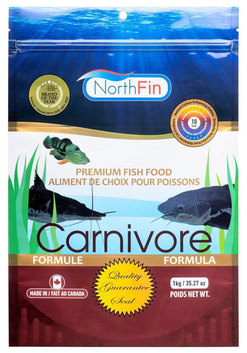 Northfin Mass Carnivore Formula 10 Mm Sinking Pellets 1 Kg