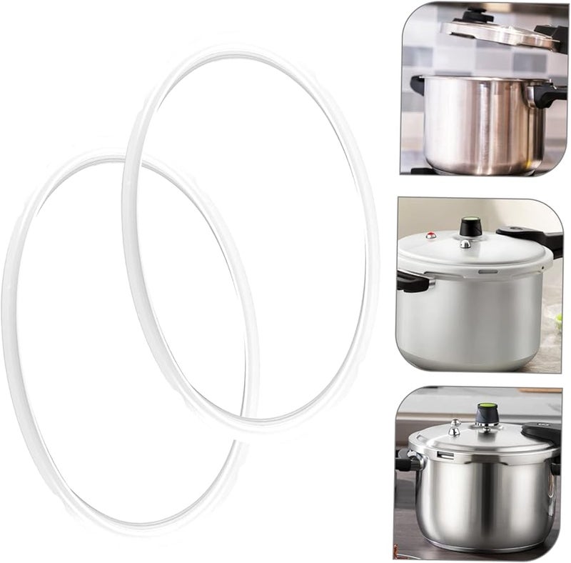 Unomor 2 قطعة حلقات جلد سيليكون بديلة لإكسسوارات أختام طنجرة الضغط - Image 5