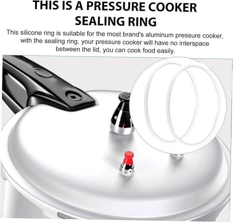 Unomor 2 قطعة حلقات جلد سيليكون بديلة لإكسسوارات أختام طنجرة الضغط - Image 4