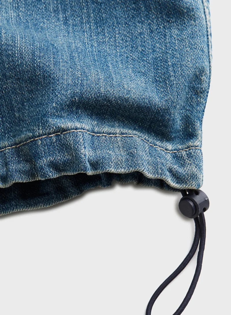 H&M Denim Pocket Detail Pants