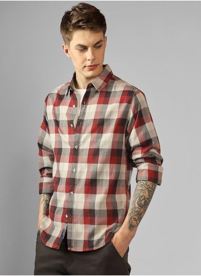 Dennis Lingo Regular Fit Multi Colour Cotton Shirt – Stylish and Versatile  - Image 2