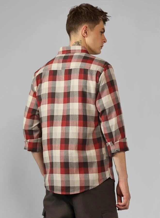 Dennis Lingo Regular Fit Multi Colour Cotton Shirt – Stylish and Versatile