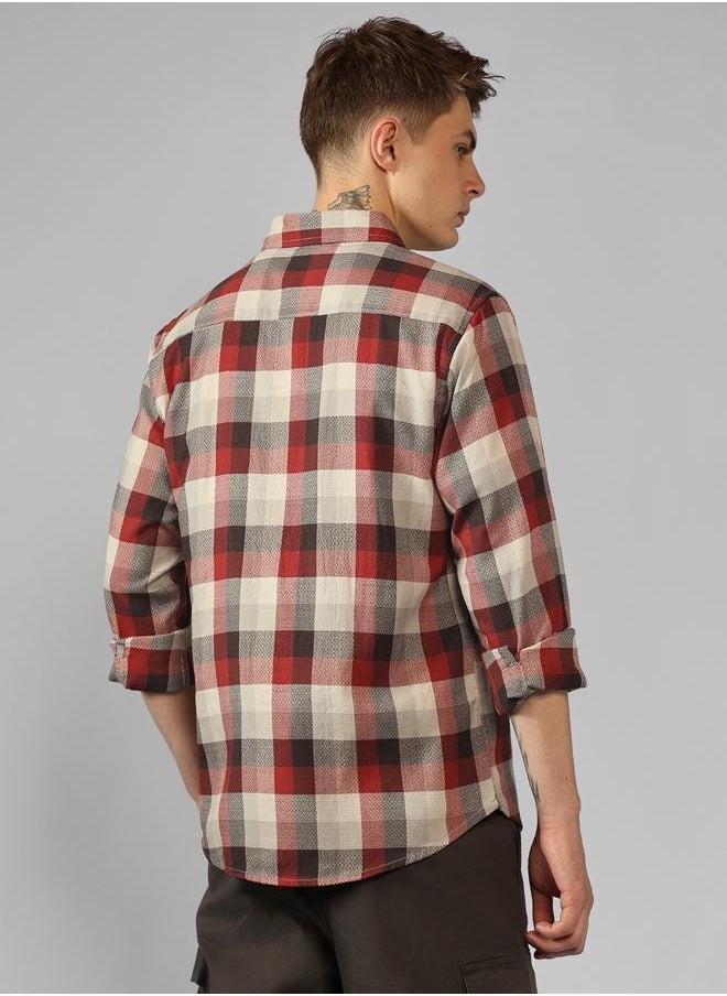 Dennis Lingo Regular Fit Multi Colour Cotton Shirt – Stylish and Versatile  - Image 3