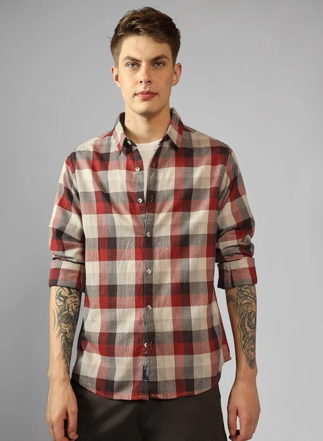 Dennis Lingo Regular Fit Multi Colour Cotton Shirt – Stylish and Versatile