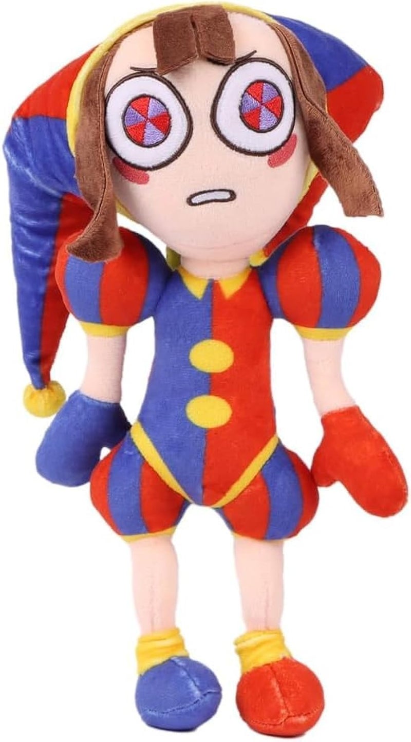 SAJISP The Amazing Digital Circus Plush,11.8" Pomni Plushies Toy Gift, Cute Stuffed Figure Doll for Kids and Adults, Birthday Halloween Christmas Choice for Boys Girls - Image 1