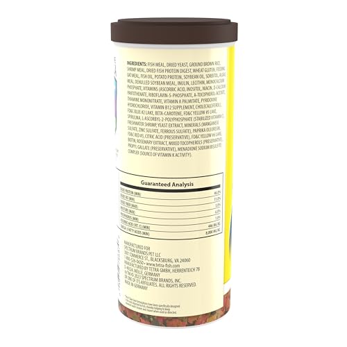 TetraMin® Tropical Flakes Nutritionally Balanced Diet for Tropical Aquarium Fish, Fish Food for Tropical Fish, 8.81 Ounces - Image 2