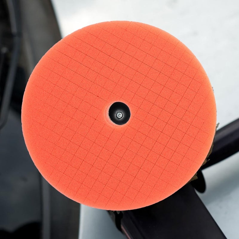 5pcs Car Buffer Sponge Pads for Drill Polisher, Waxing and Polishing Wheel Kit with Self-Adhesive Backing, Multi-Color Polishing Buffing Pads for Auto Detailing and Sealing - Image 5