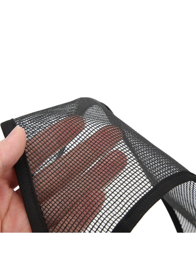 Zerodis Reptile Hammocks, 2pcs Triangular Bearded Dragon Hammock Soft Breathable Hanging Hammock Net with Suction Cup for Large & Small Geckos, or Lizards(S)  - Image 5