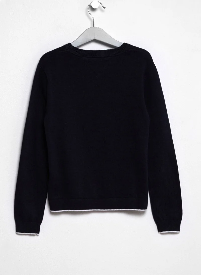 TOMMY HILFIGER Teen Intarsia Sweater