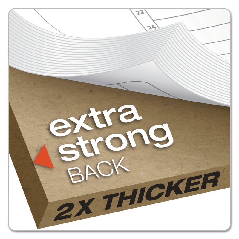 Ampad 20816 Gold Fibre Wirebound Writing Pad w/Cover, 9 1/4 x 7 1/4, White, Green Cover - Image 5