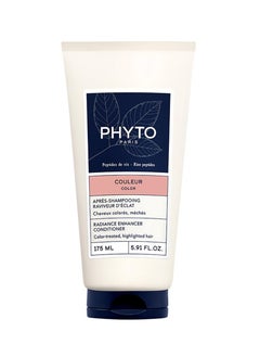 Phyto PHYTO PARIS Color Radiance Enhancer Conditioner - Conditioner for Colour Treated Hair, Vegan & Sulfate Free, Enhances Shine up to 9 Weeks|5.91 fl.oz.  - Image 1