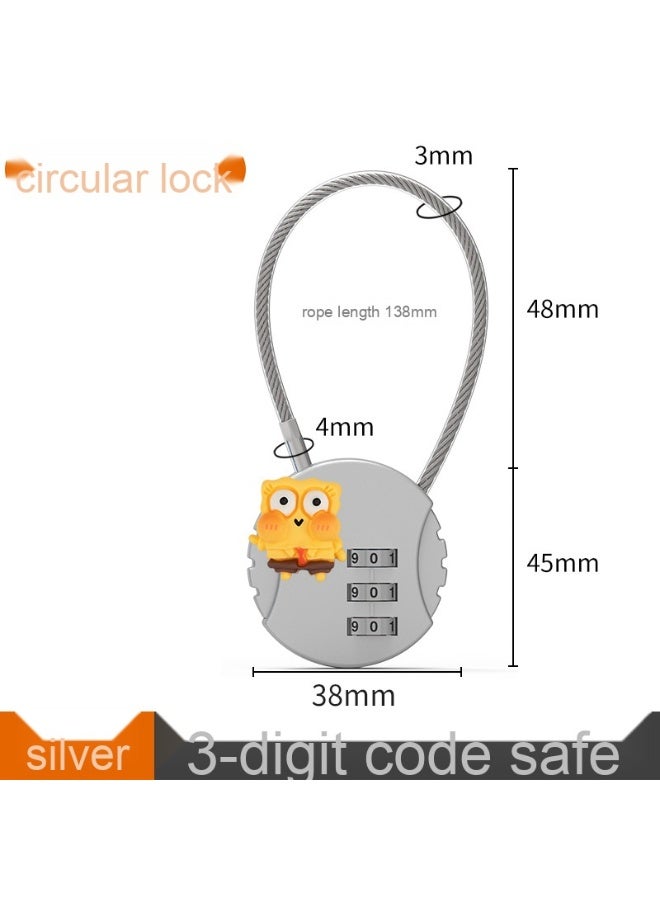 Mini Padlock with Combination - The Perfect Blend of Security and Portability