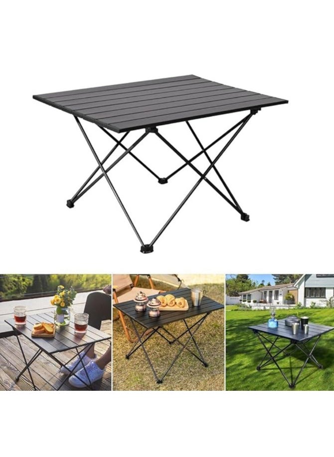 Generic Portable Camping Table, Ultralight Folding Table with Aluminum Table Top and Carry Bag, Easy to Carry, Ideal for Outdoor, Camping, Picnic, Cooking, Beach, Hiking, Fishing  - Image 1