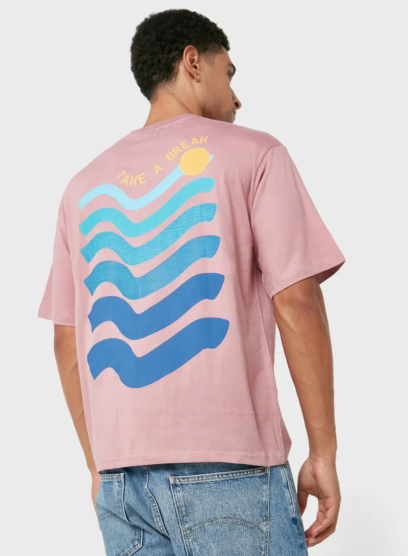 Seventy Five Oversized Graphic Tee