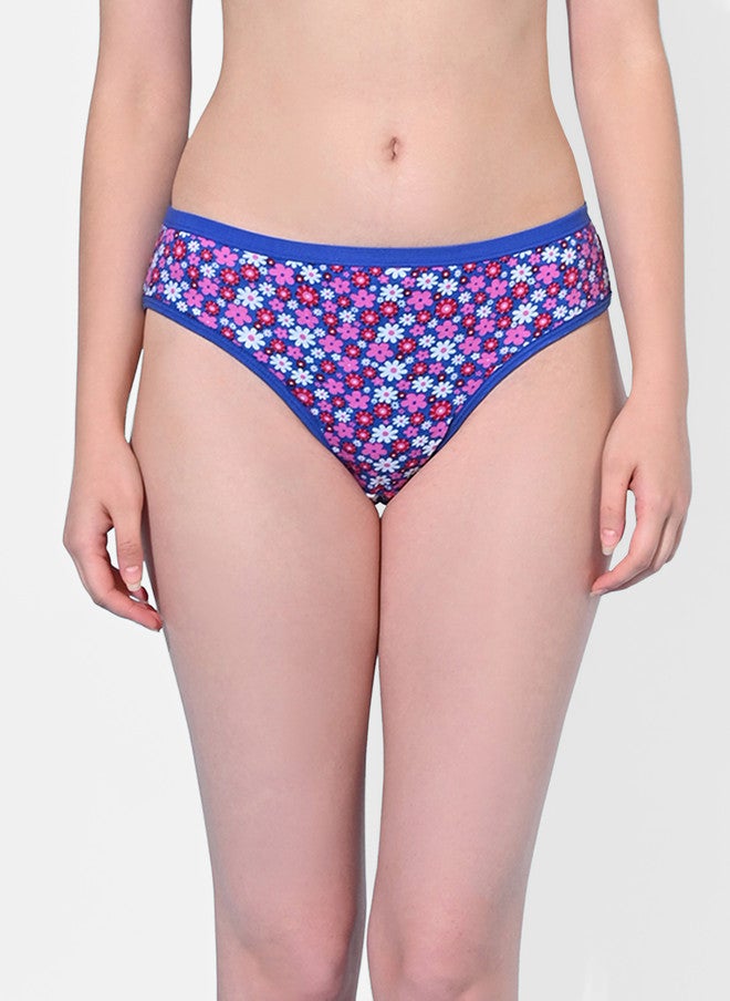 FIMS Women Pack Of 2 Floral-Printed Hipster Briefs - Image 2