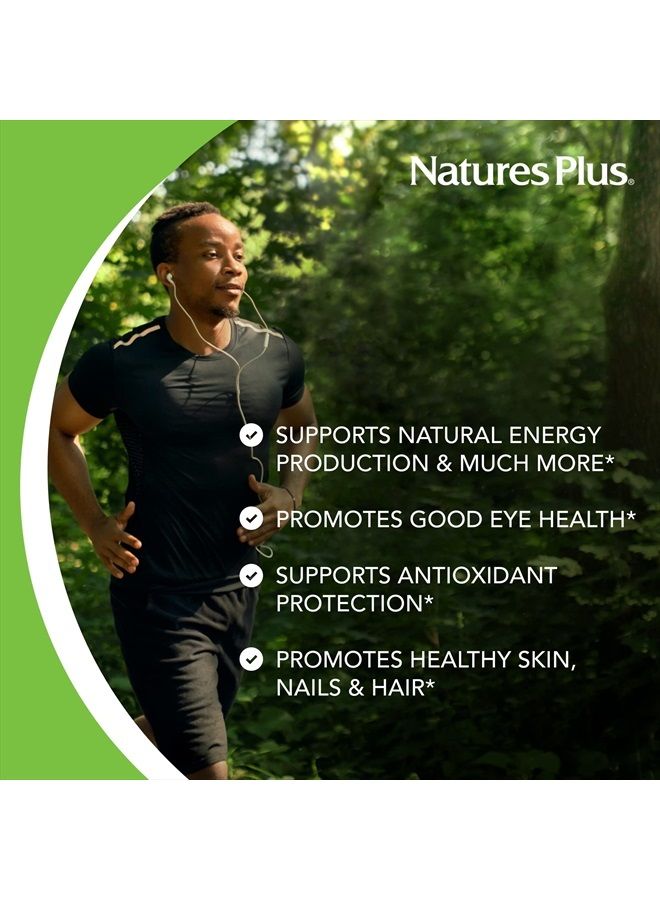 Nature's Plus NaturesPlus Vitamin B2 (Riboflavin) - 250 mg, 60 Vegetarian Tablets, Sustained Release - Natural Energy & Metabolism Booster, Promotes Overall Health - Gluten-Free - 60 Servings - Image 4