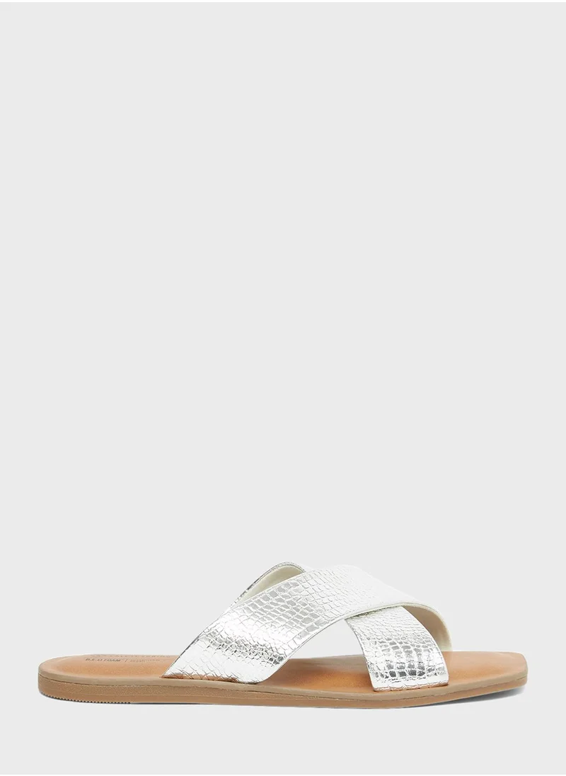 CALL IT SPRING Crossover Straps Sandals