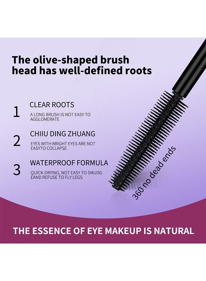 ICVC Falses Lash Lift Mascara, Slender And Curly, Fast-Drying Film Formation, Waterproof Mascara - Image 4