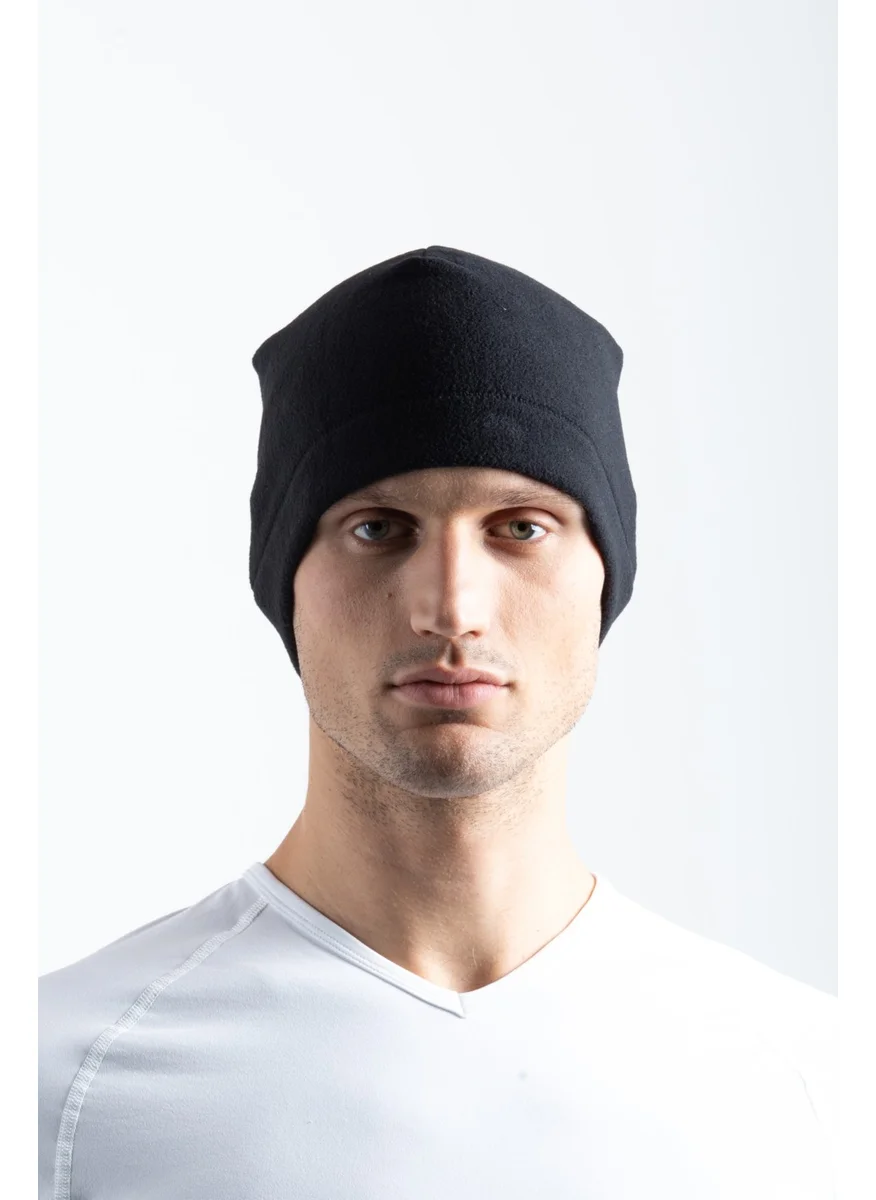 Oil Company Black Fleece Beanie Basic Unisex