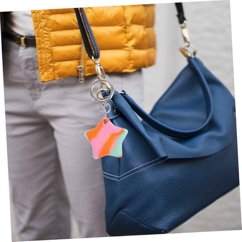 10 Pcs Case Air Tags Adorable Case Air Tag. Keyring Case for Tracer Lightweight - Image 5