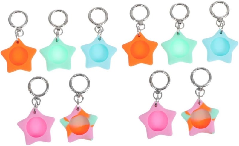 10 Pcs Case Air Tags Adorable Case Air Tag. Keyring Case for Tracer Lightweight - Image 1