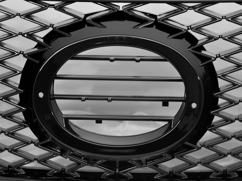 Armordillo USA 8720783 F-Mesh Style Front Hood Bumper Grille - Piano Black Fits 2006-2008 Lexus IS250 / IS350 - Image 3