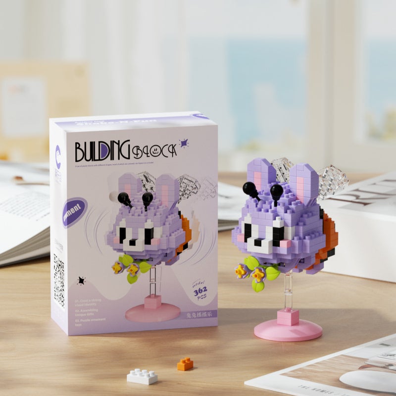 [ Generation] Bees Rocking Animal Cartoon Building Blocks Compatible With Lego Puzzle Ornaments Children'S Day Gift - Image 5