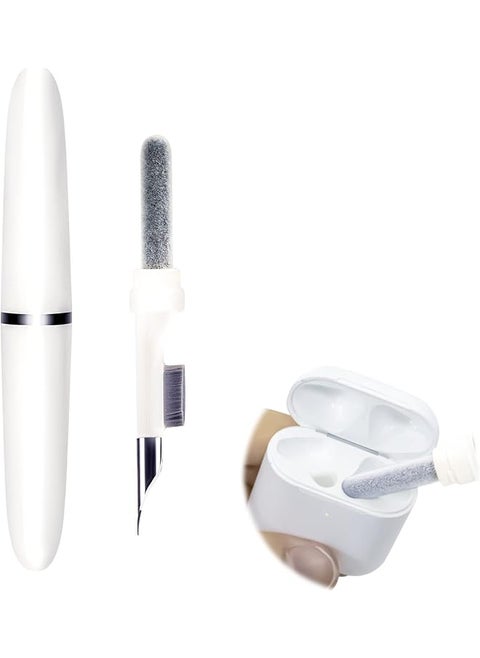 2022 New Cleaner Kit For Airpods Pro And 1 2 Multifunction Cleaning Pen With Soft Brush For Bluetooth Earphones Case White1.0