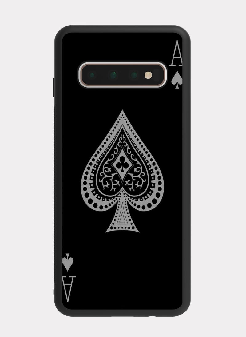 PXLAAT Samsung Galaxy S10 Plus case cover Ace Spade  - Image 1