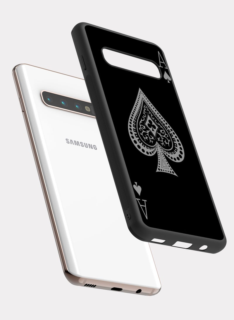 PXLAAT Samsung Galaxy S10 Plus case cover Ace Spade  - Image 2