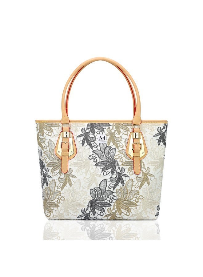 NFI essentials PU Handbags for Women, Hobo Bags, Tote Hand Bags, Shopping Bag, Shoulder Bag Stylish Ladies Purse (HB-2-D2), Multicolour - Image 1