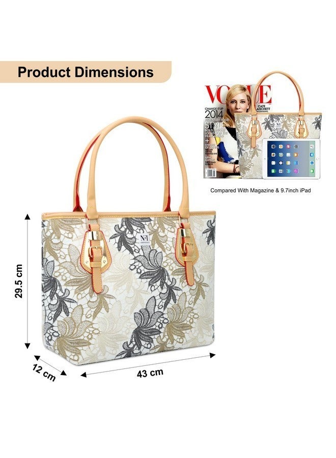 NFI essentials PU Handbags for Women, Hobo Bags, Tote Hand Bags, Shopping Bag, Shoulder Bag Stylish Ladies Purse (HB-2-D2), Multicolour - Image 4