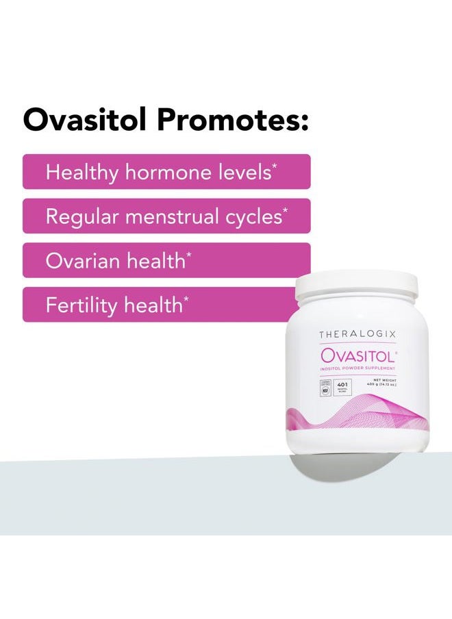 Theralogix Ovasitol Inositol Canister + Berberine Enhanced Absorption Bundle, 14.12 Ounce & 90 Count (Pack of 2)  - Image 2