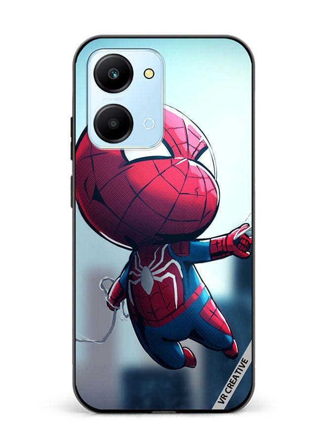 VR CREATIVE Protective Case Cover For Honor Play7T Spiderman Design Multicolour - Image 1