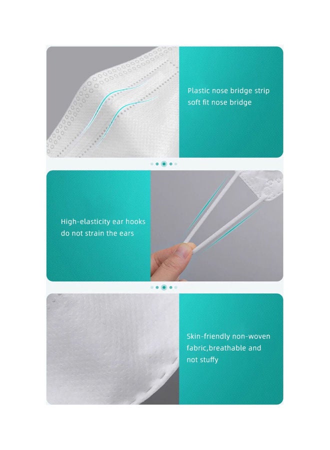 NIBEMINENT 20-Piece Nanofiber Filter Face Mask For Adults - Image 3