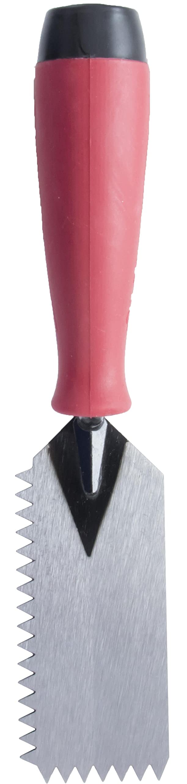 MARSHALLTOWN QLT By MARSHALLTOWN Notched Margin Trowel, Flooring and Tiling, Soft Grip Handle, V-Shape, 5 x 2 Inch, MT79 - Image 4