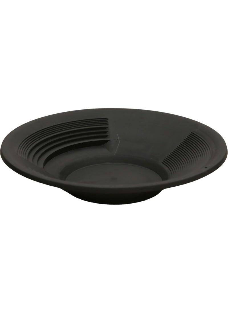 Silimo Gold Pan Gold Pan Gold Washing Sieve Black Color 36 cm Gold Search in Sand  - Image 1