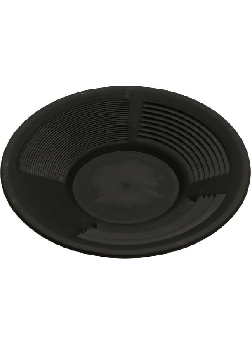 Silimo Gold Pan Gold Pan Gold Washing Sieve Black Color 36 cm Gold Search in Sand  - Image 2