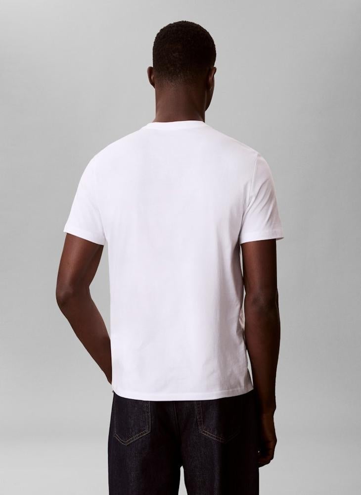 Calvin Klein Jeans Logo Graphic Crew Neck T-Shirt - Image 2