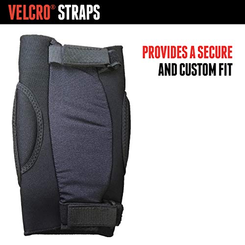 Triple Eight Undercover Snow Knee Pads for Snowboarding and Skiing, Small, Black - Image 4