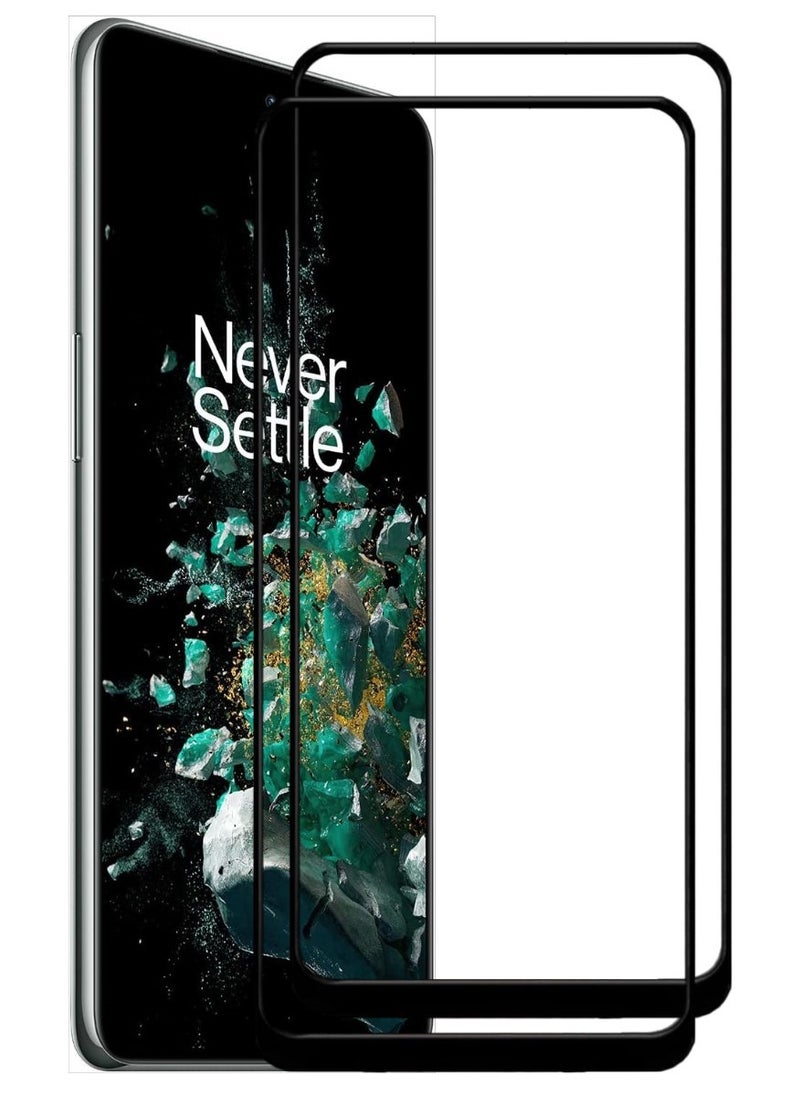 ACLIX 2 Pieces Antistatic ESD Dustproof Premium Quality High Definition Tempered Glass Screen Protector Designed For OnePlus 10T - Image 1
