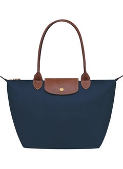 Longchamp Women's Medium Tote Bag, Handbag, Shoulder Bag Navy Classic Style  - Image 1