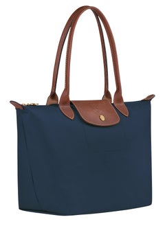 Longchamp Women's Medium Tote Bag, Handbag, Shoulder Bag Navy Classic Style  - Image 4