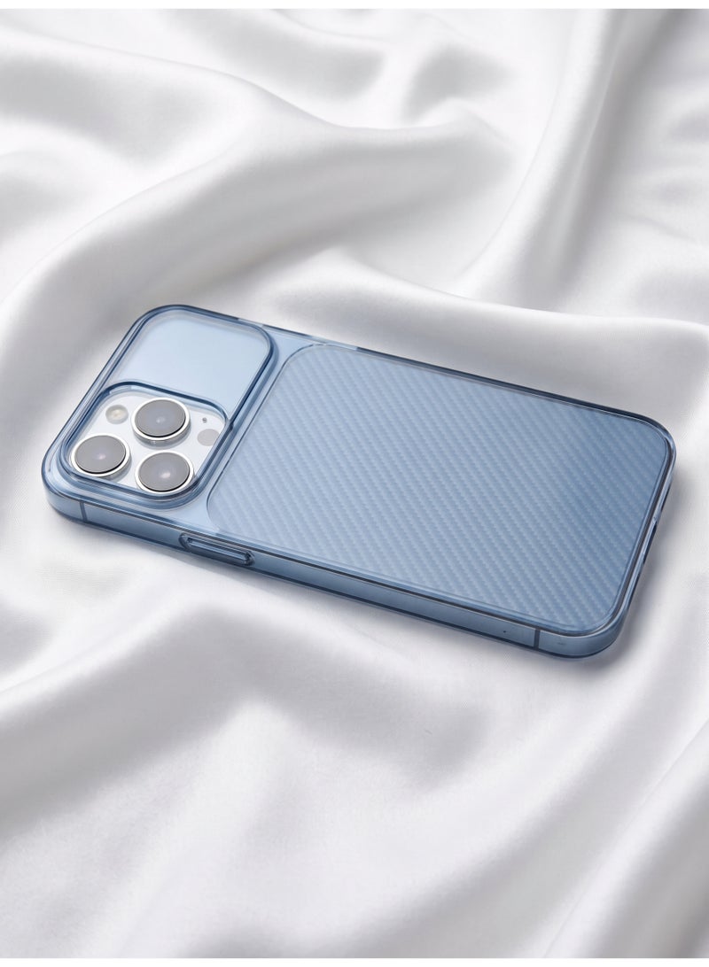 Transparent iPhone 15 Pro Max Case with Tactile Textured Grip - Image 3
