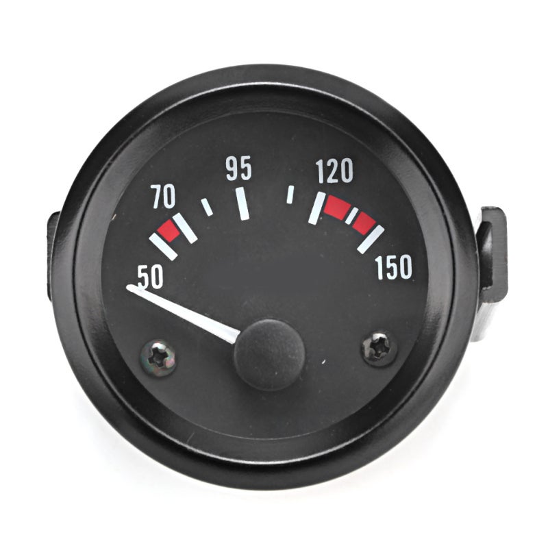 Oil Temperature Gauge Auto Oil Temp Meter for Car Modification - High Sensitivity Black Shell White Light Design with Installation Manual - Image 5